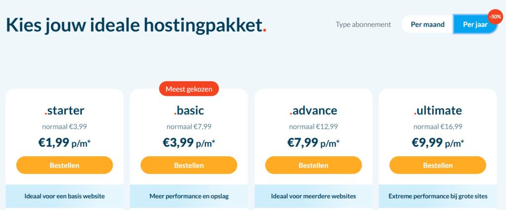 Mijn Host hosting