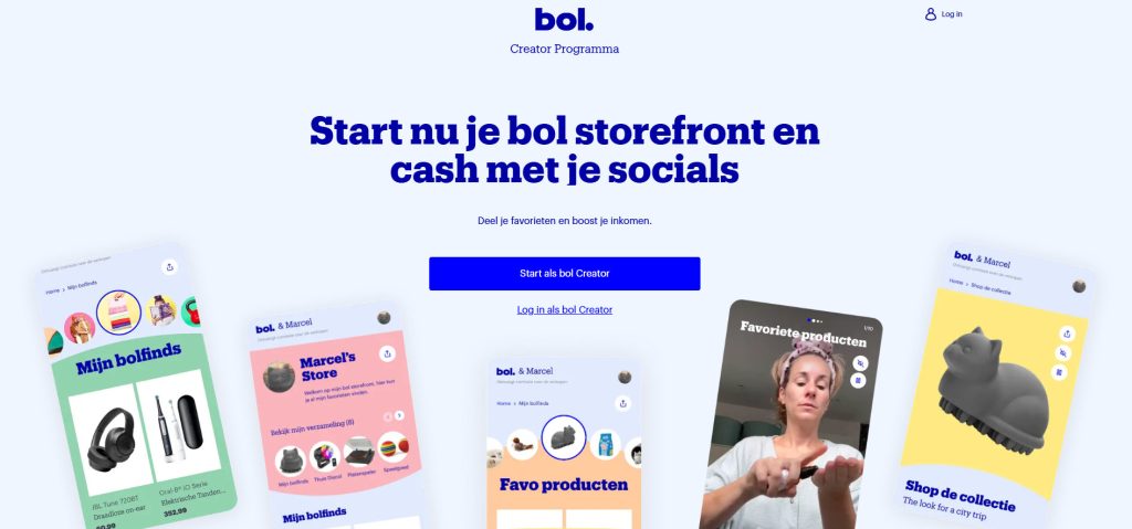 Bol creator programma