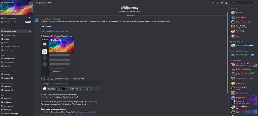 Discord Midjourney