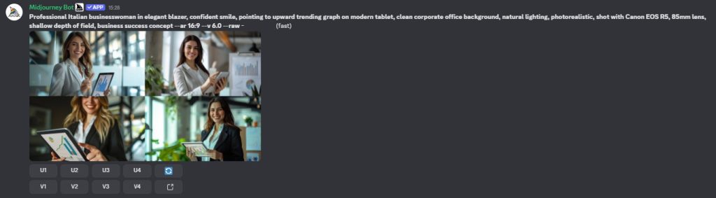 Midjourney voorbeeld