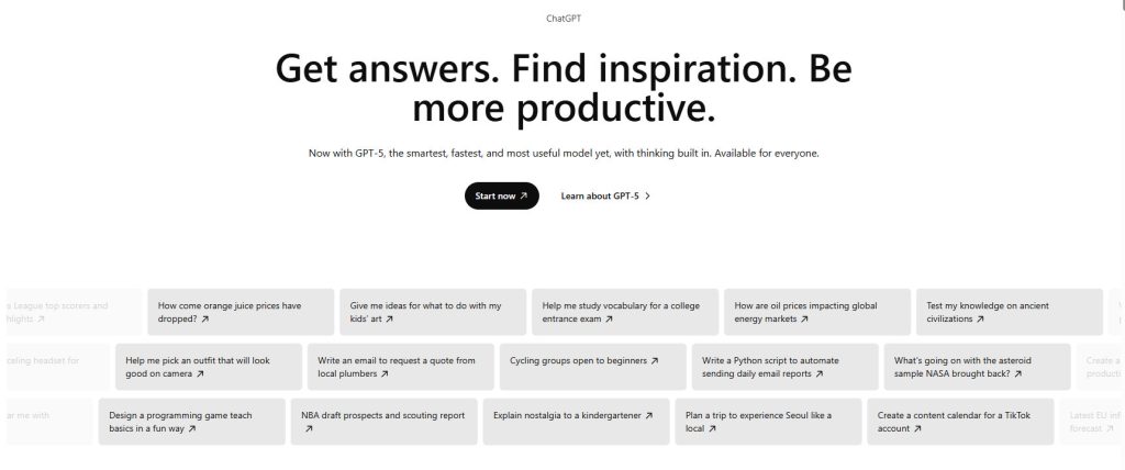 ChatGPT 5