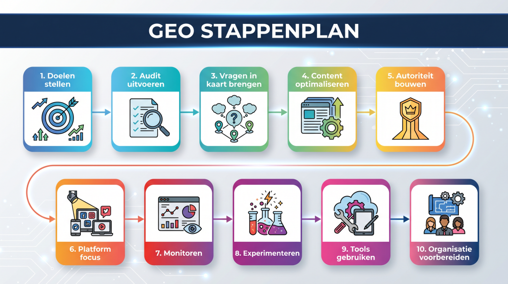 Generative Engine Optimization (GEO) zichtbaarheid