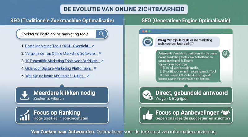 Generative Engine Optimization (GEO) - online zichtbaarheid met AI